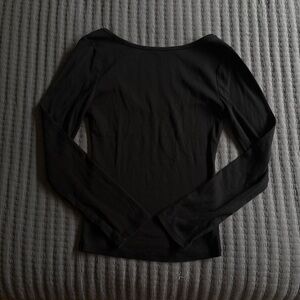 Brandy Melville Classic Black Bodysuit